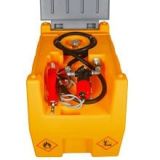 Мини АЗС для ДТ 220-240л. насос 12V, шланг 4м, авт. пистолет, пластиковый с крышкой DTK-240_12V