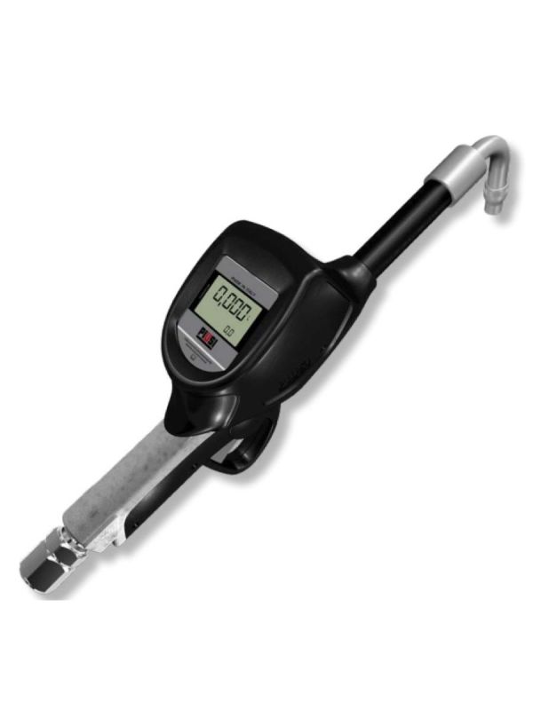 Пистолет раздаточный ручной для масла, 30 л/мин, с эл. счетчиком, жесткий носик, Piusi Easy view F00779010