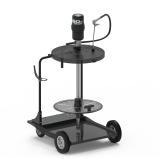 Мобильный комплект для смазки, для бочек 185 кг (насос 60:1, пист.,катуш., крышка,сл. пласт.)