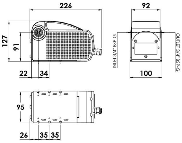 Насос для ДТ DC 24- 40 Италия