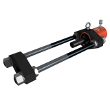 Выпрессовщик шкворней 75 тонн гидравлический шкворнедав для грузовиков Спецмашактив ВШ75П125