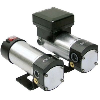 Viscomat DC 120/1 12V PST  - Шестеренный насос для масла вязкостью до 2000 сСт, 5 л/м, Италия