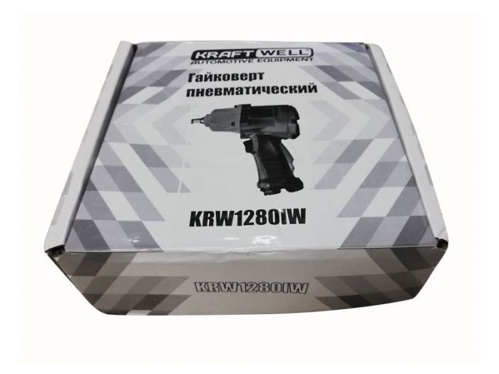 Пневмогайковерт 1/2" 1270Нм KraftWell KRW1280IW