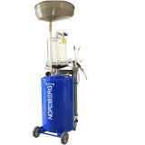 Установка для сбора масла пневматическая со щупами с предкамерой и воронкой, 65 л (синяя), 2379B Китай