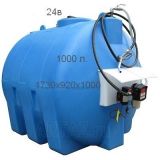 Мини АЗС для дизельного топлива 1000 л. 24 вольт