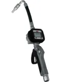 Пистолет раздаточный ручной для масла, 30 л/мин, с эл. счетчиком К400, с гибким носиком, Piusi 00097600A