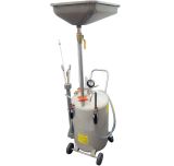 TS-2085 Установка для слива отработанного масла 80л. Воронка+6 щупов