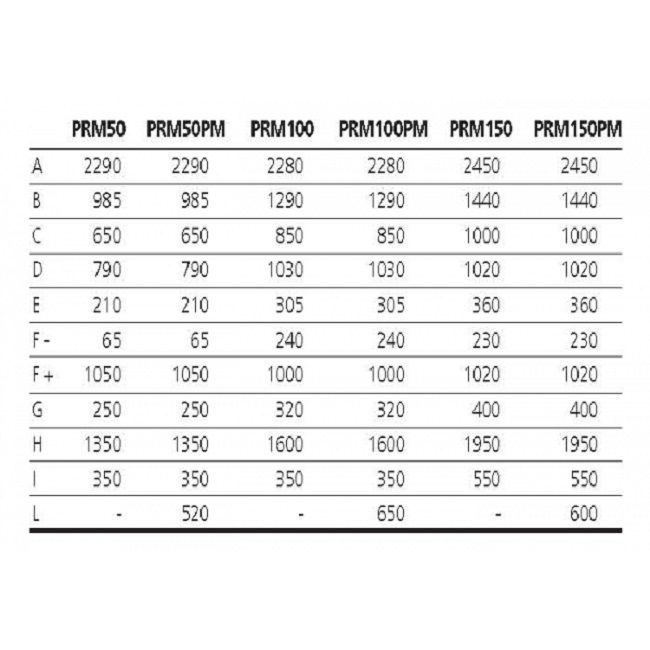 Электрогидравлический пресс 100 тонн гаражный Werther PRM100 PM 666B с электроприводом