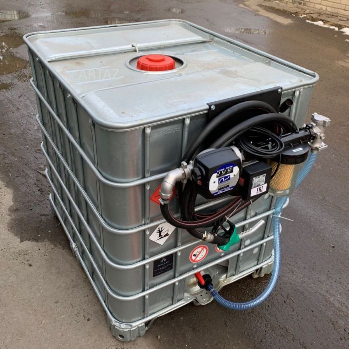 Мини АЗС 220V ДТ с сепаратором и фильтром ARTAZ