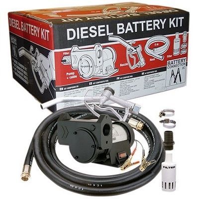 Комплект заправочный для дизеля 12 вольт Gespasa Kit Batteria 45 14193