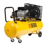 Поршневой компрессор 100 л, 440 л/м, 230В, 2.3 кВт, коаксиальный (прямой), масляный DENZEL BCV2300/100 повышенного давления