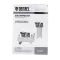 Поршневой компрессор 100 л, 440 л/м, 230В, 2.3 кВт, коаксиальный (прямой), масляный DENZEL BCV2300/100 повышенного давления