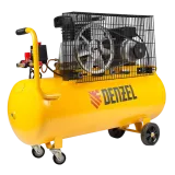 Поршневой компрессор 100 л, 400 л/м, 230В, 2.3 кВт, ременной, масляный DENZEL BCI2300/100 повышенного давления
