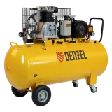 Поршневой компрессор 200 л, 530 л/м, 400В, 3 кВт, коаксиальный (прямой), масляный DENZEL BCI3000-T/200