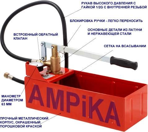 Ручной опрессовщик MGF Компакт-120