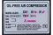 Поршневой компрессор 24 л, 135 л/м, 220В, 0.75 кВт, коаксиальный (прямой), безмасляный Remeza СБ4/С-24.OLD10