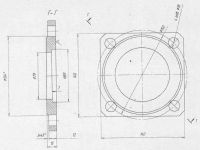 Фланец к насосу ДС-125