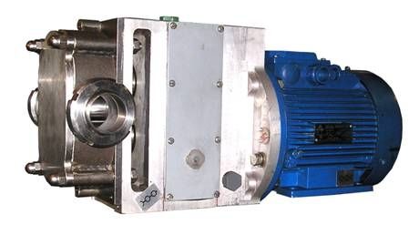 Роторный насос  НМ-02-Р (моноблок, с рубашкой обогрева)