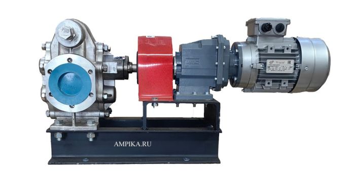 Шестерённый насос Ампика НШ-18,0/3,6К (из нержавейки) с 5,5 кВт