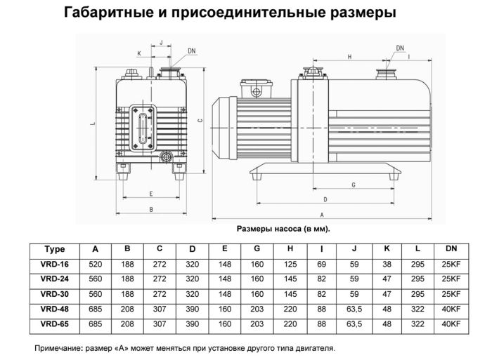 Вакуумный насос Value VRD-48