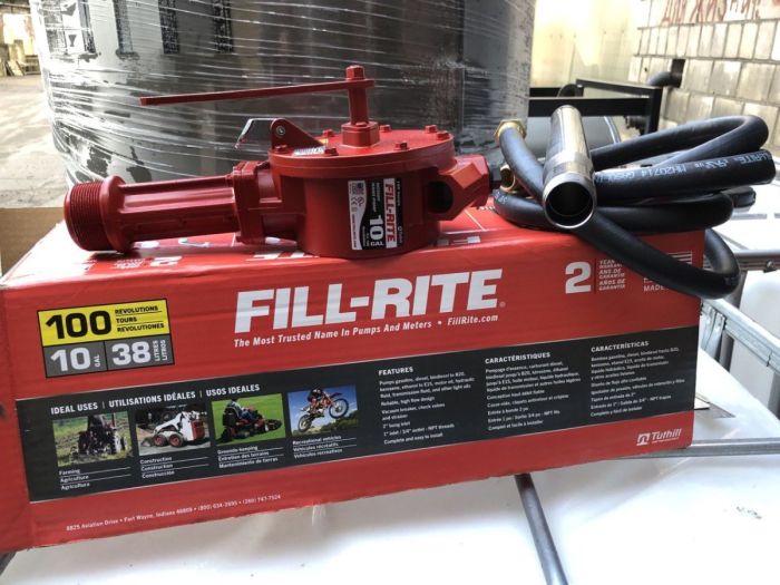 Ручной насос для перекачки топлива Fill-Rite 112