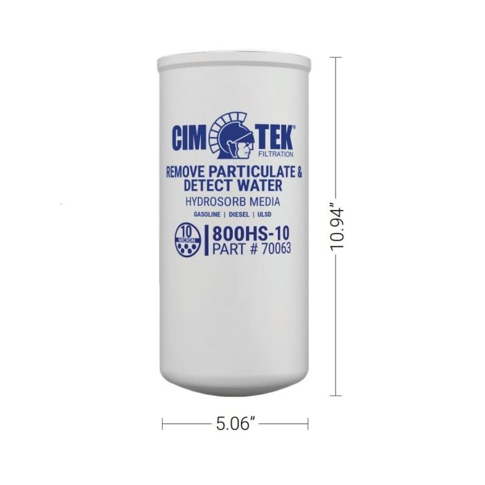 Фильтр сепаратор 10 мкм 150 л/м Cim-tek CT70063 800-HS-10