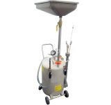 Установка для слива отработанного масла 80л. Воронка+6 щупов