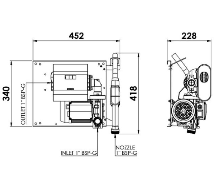 Миниколонка для ДТ WALL TECH 24-60 (24-85) Италия