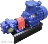 Шестерённый насос Ампика НМШ 8-25-6,3/10 с 5,5 кВт