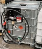 Мини АЗС для бензина 220V, мех. счетчик, фильтр, сепаратор, авт. пистолет