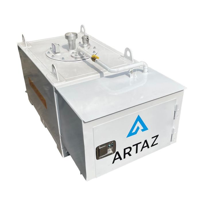 Мини АЗС для бензина металлическая 220V, 500 L, счетчик, фильтр Artaz Serval