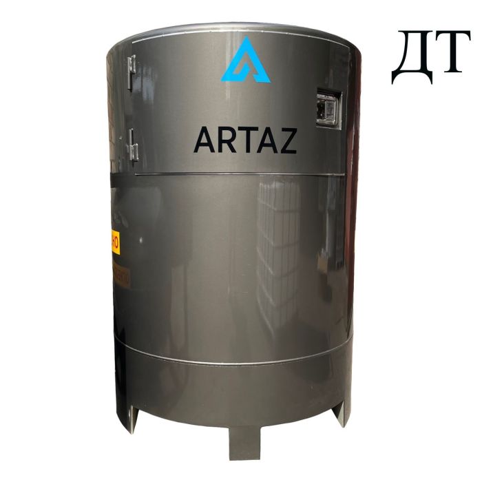 Мини АЗС для ДТ металлическая 220V, счетчик, фильтр Artaz Sphinx