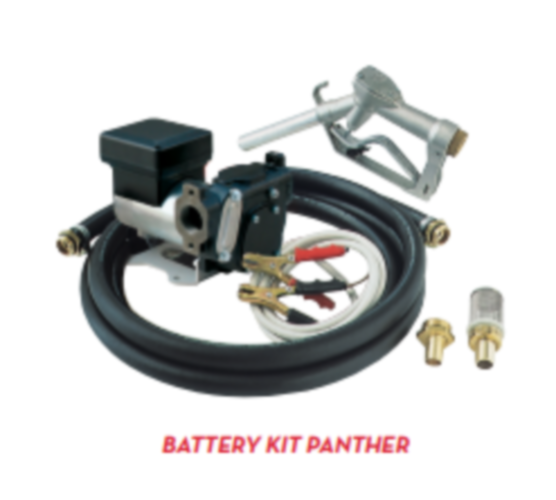 Battery Kit Panther 12V - Мобильный комплект для ДТ (мех. пист., рукав 4 м), 56 л/м, Италия