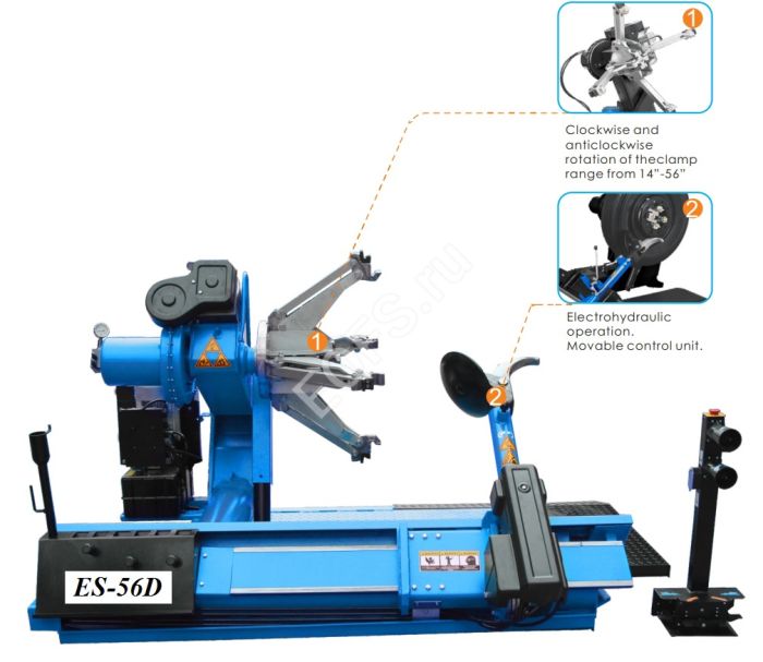 Грузовой шиномонтажный станок 14-56”