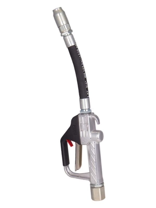 Пистолет раздаточный автоматический для масла, 60 л/мин, с пов. муфтой Piusi PISTOL-ONE 3/4" BSP w/flex spout F00640020