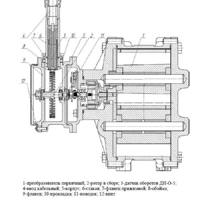 Счетчик топлива механический 30-300 л.м. 6 бар ППО-ДИ-0-5-КУП-30 40 0,6 (60-300)-0,5