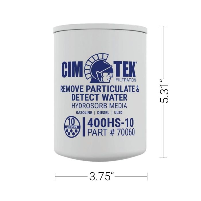 Фильтр сепаратор 10 мкм 70 л/м Cim-TEK CT70060 400-HS-2-10