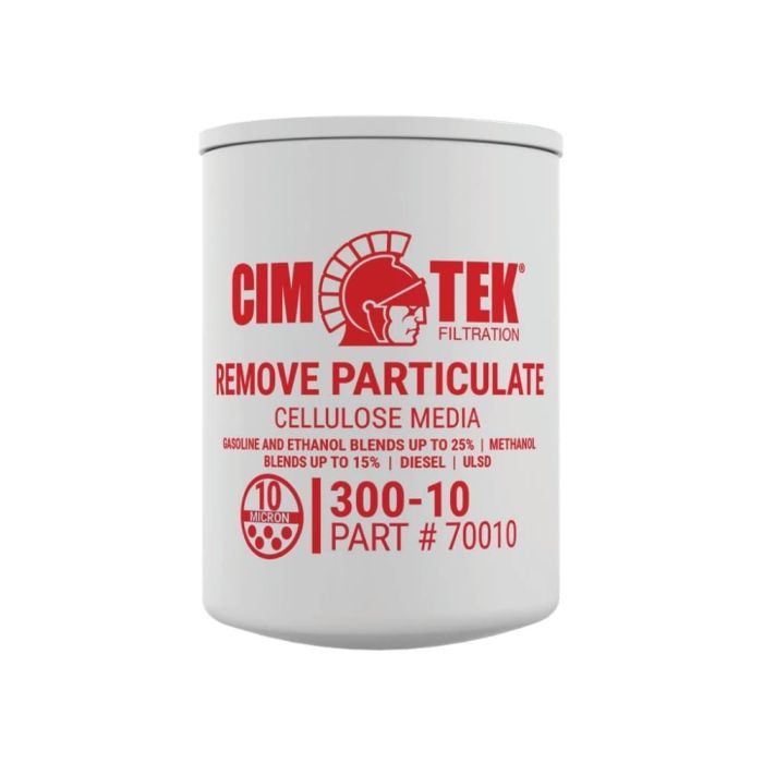 Фильтр для топлива 10 мкм до 50 л/м CIM-TEK CT70010 300-10