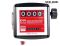 K44 ver. D дизель - 4-х разрядный механический счетчик для дизельного топлива, 20-120 л/м, Италия