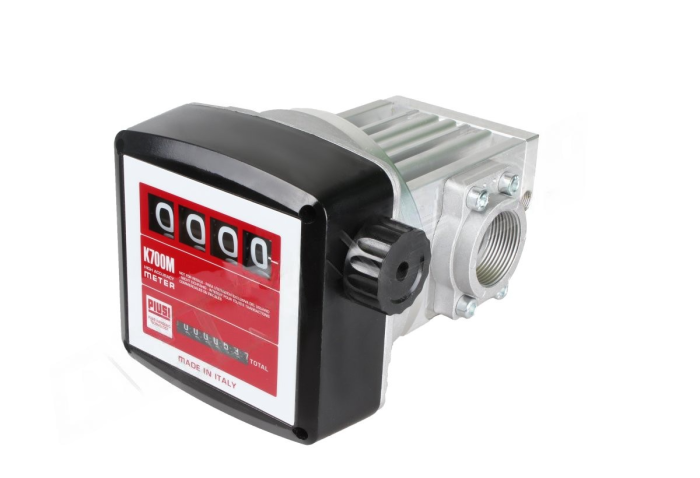 Механический счетчик для дизеля 220 л/м, погрешность до 1% Piusi K700M ver. D F00540080