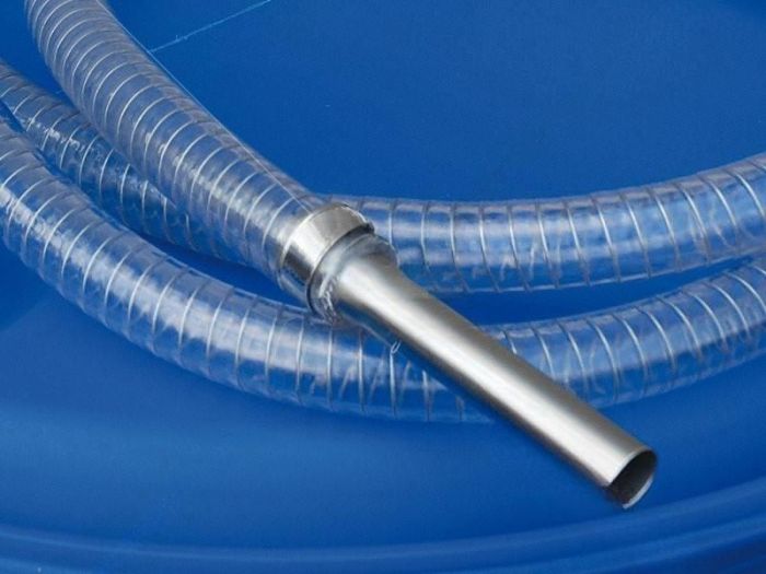 Насос ручной роторный бочковой для мочевины, 38 л/м, Piusi F00332B1P1413, нержавеющей стали, самозаливной