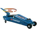 Подкатной гидравлический домкрат до 3 тонн, 130-410мм с поворотной рукоятью Forsage F-T83003C