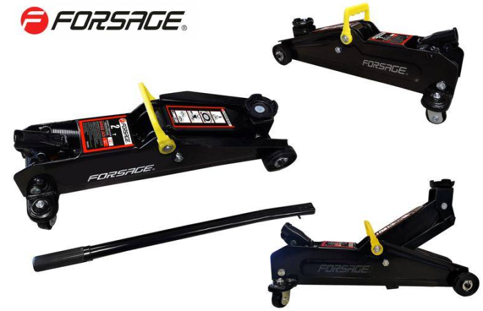 Подкатной гидравлический домкрат до 2 тонн, 135-385мм Forsage F-TA82005(RF82004)