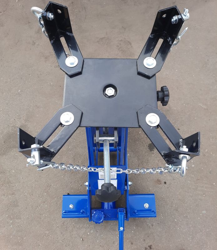 Домкрат трансмиссионный 0,5т, Подъем 170-680 мм. Все колеса поворотные