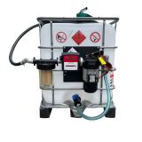 Мини АЗС для ДТ 12V 640L cепаратор 80 л/м