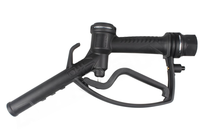 Пистолет раздаточный ручной для ДТ/масла/воды, 80 л/мин, Piusi PLASTIC NOZZLE BLACK W/SWIVEL 1” BSP F0063000A