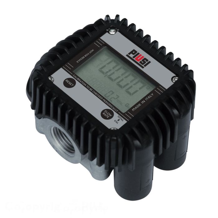 Пистолет раздаточный ручной для масла, 30 л/мин, с эл. счетчиком К400, с гибким носиком, Piusi 00097600A