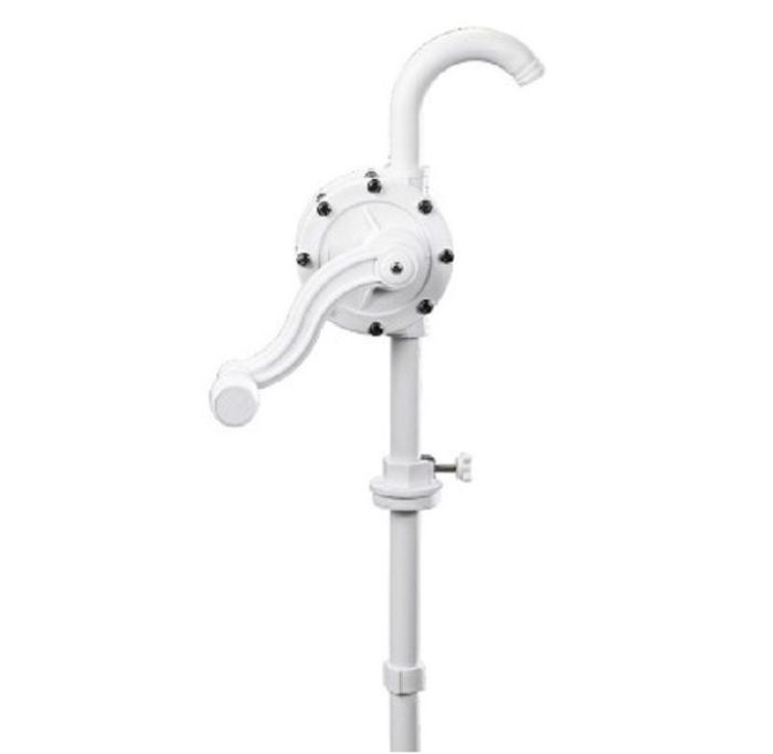 Насос ручной роторный бочковой для AdBlue, воды и антифриза 25 л/м Piusi rotative hand pump F0033205A (F0033205B) пластик, белый
