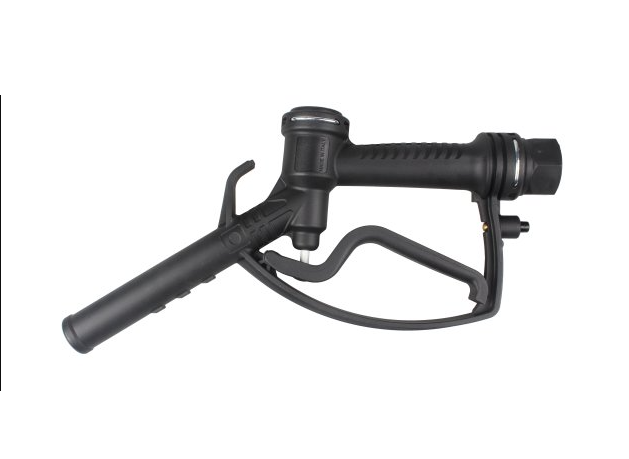 Пистолет раздаточный ручной для ДТ/масла/воды, 80 л/мин, Piusi PLASTIC NOZZLE BLACK W/SWIVEL 1” BSP F0063000A