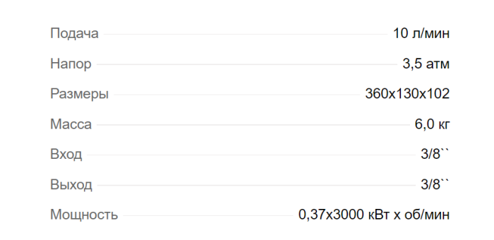 Насос электрический шестеренчатый для дизеля, масла и воды 220В 1.1 л/м Piusi GARDA 5 (220В)